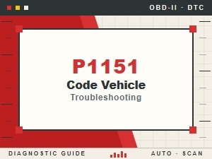P1151 Code Vehicle Troubleshooting Tips